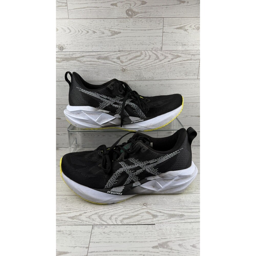 Asics Novablast 5 1011B974-003 Black 9D Mens Sneaker Jacquard Running Shoes #273